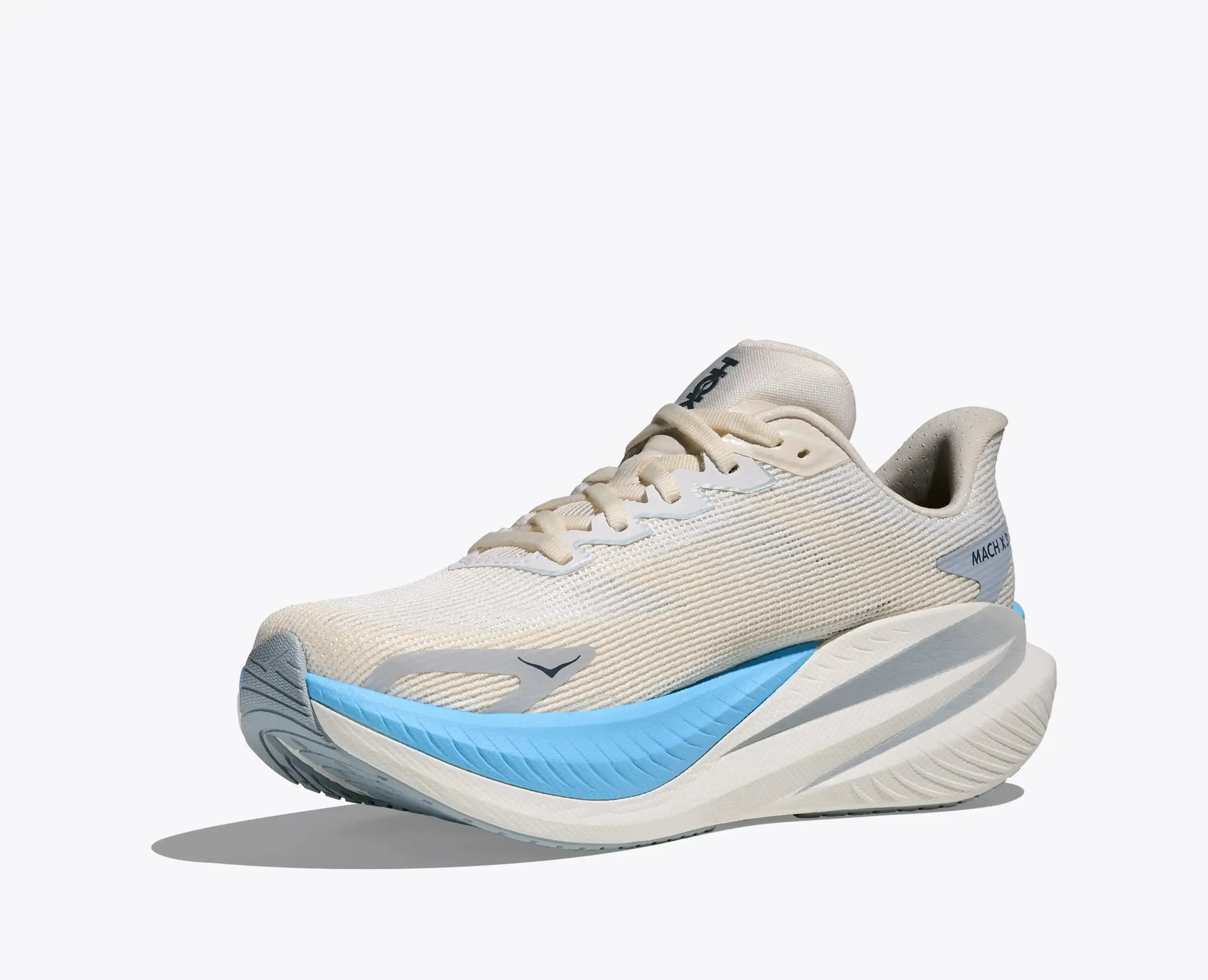 Hoka Women'S Mach X 3 White Alabaster