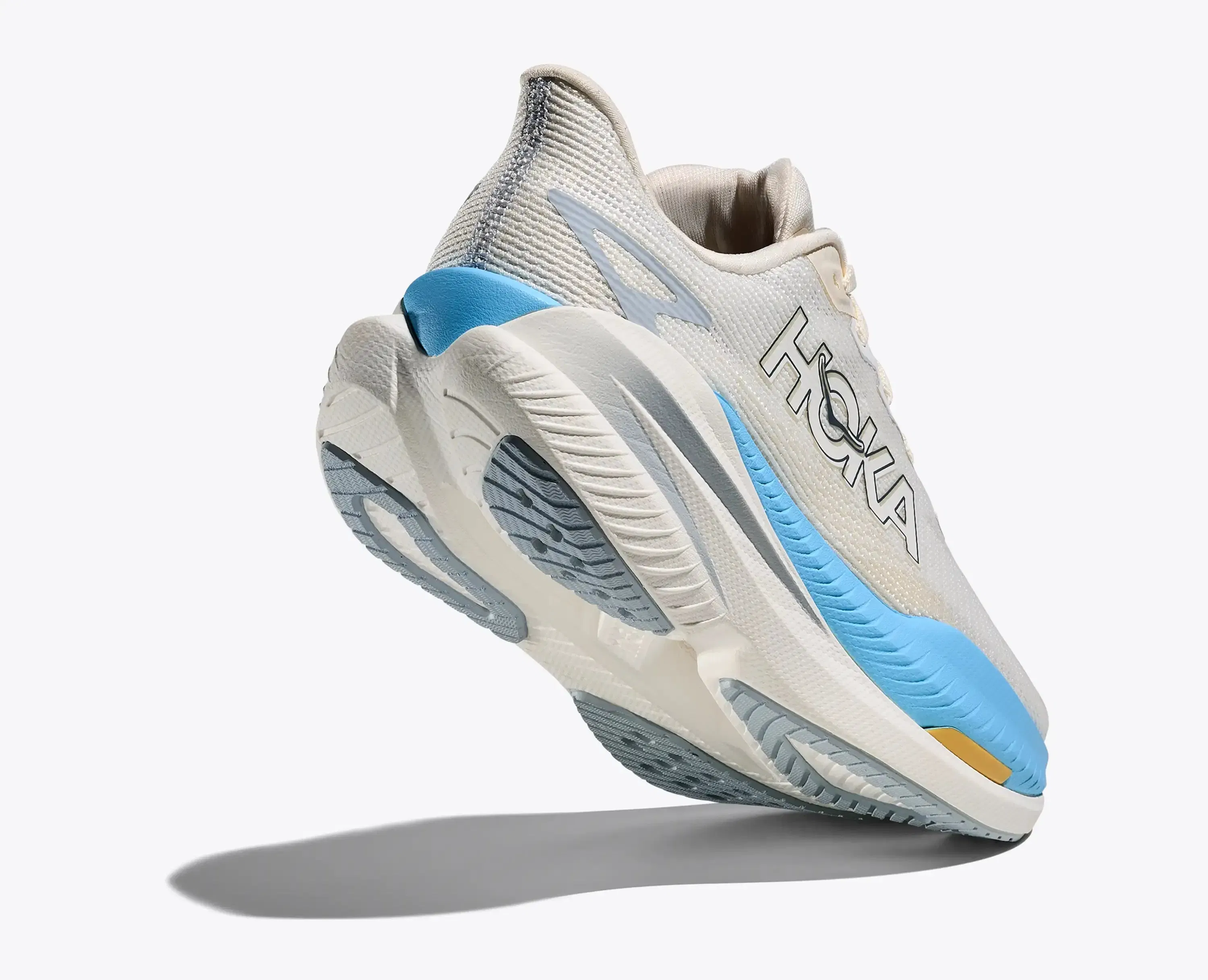 Hoka Women'S Mach X 3 White Alabaster
