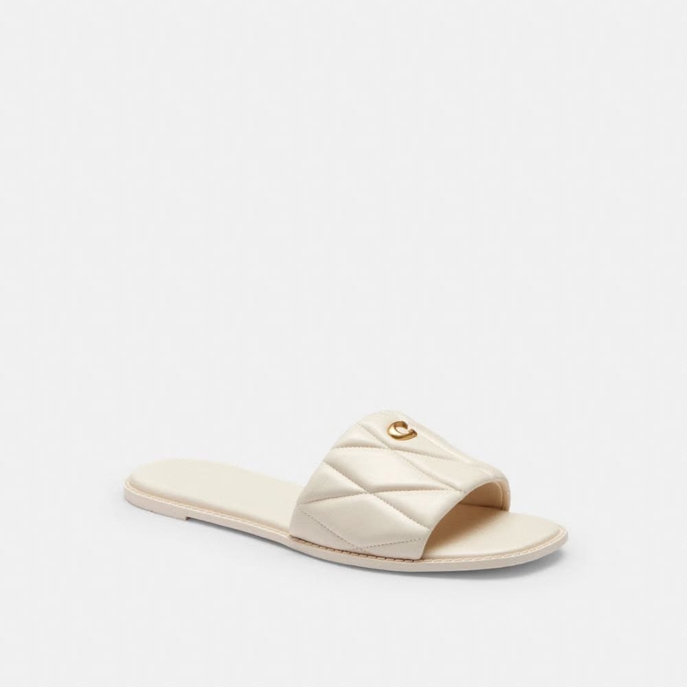 Women's Coach Holly Sandal With Quilting Chalk