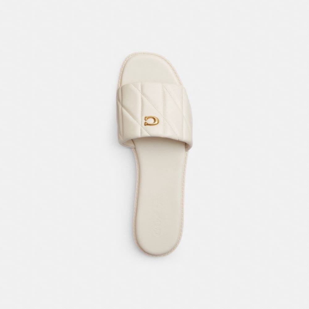 Women's Coach Holly Sandal With Quilting Chalk