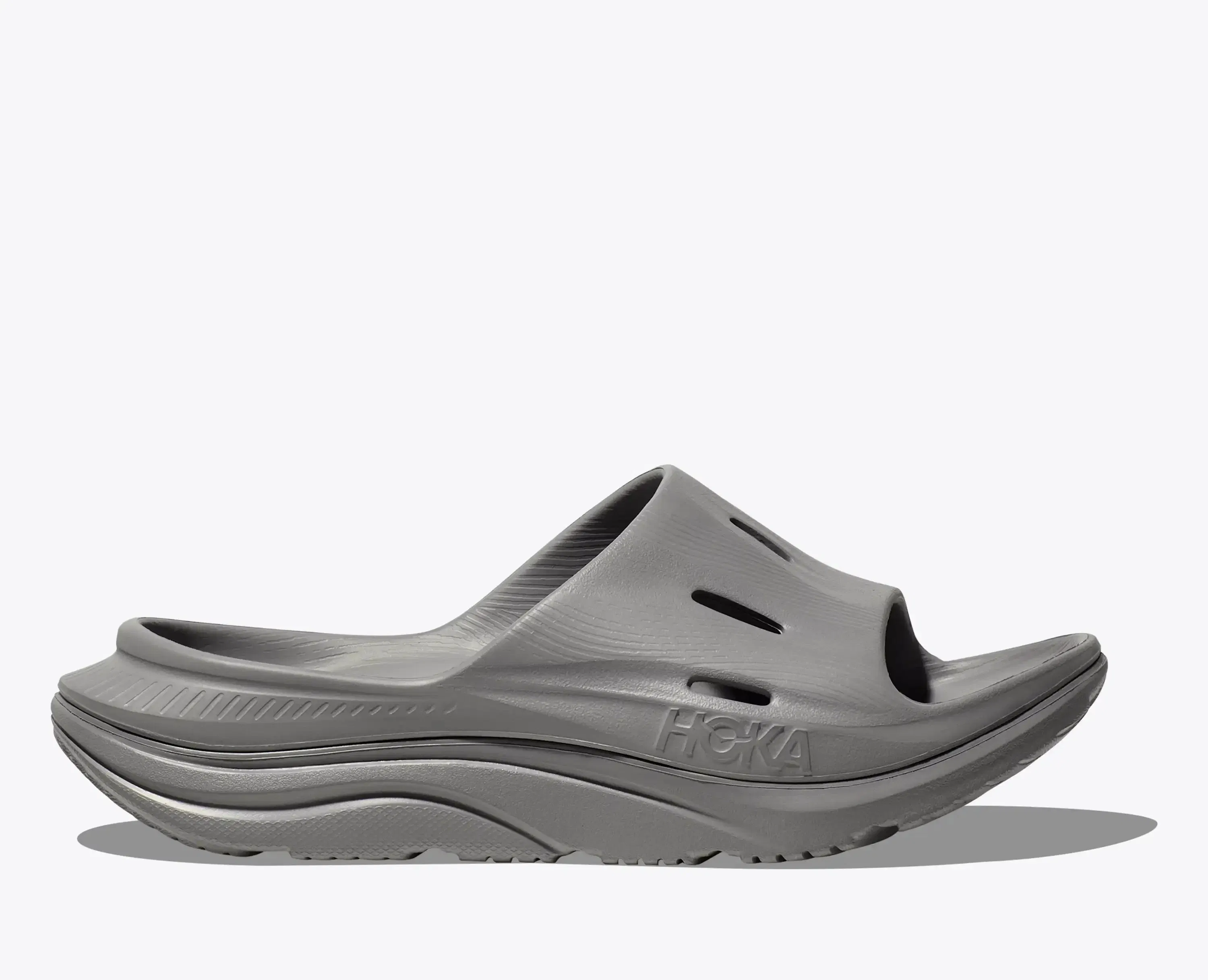 Hoka Ora Recovery Slide 3 Grey Grey