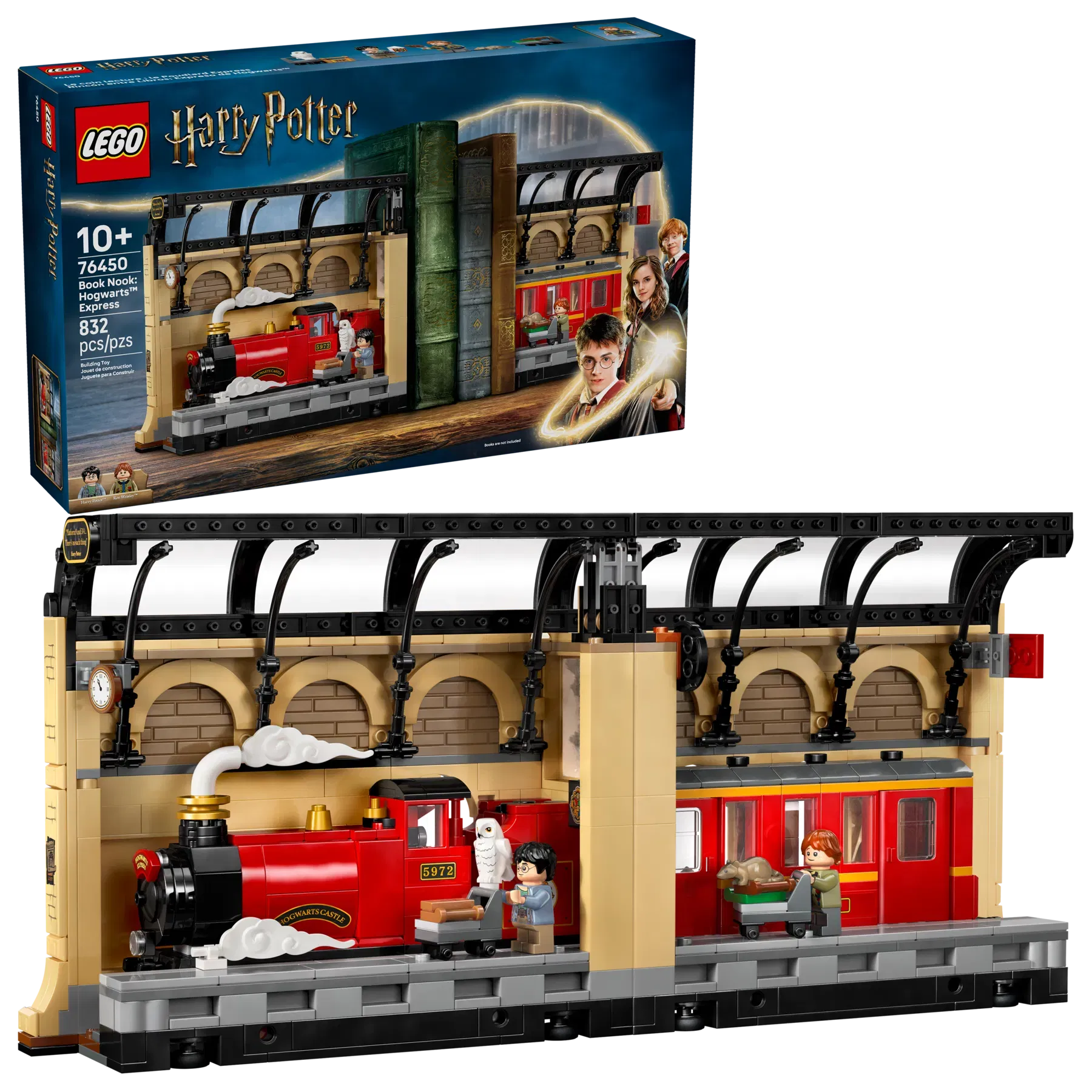Lego Book Nook Hogwarts Express