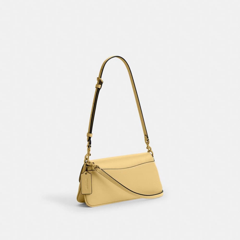 Coach Jet Shoulder Bag Brass Vanilla