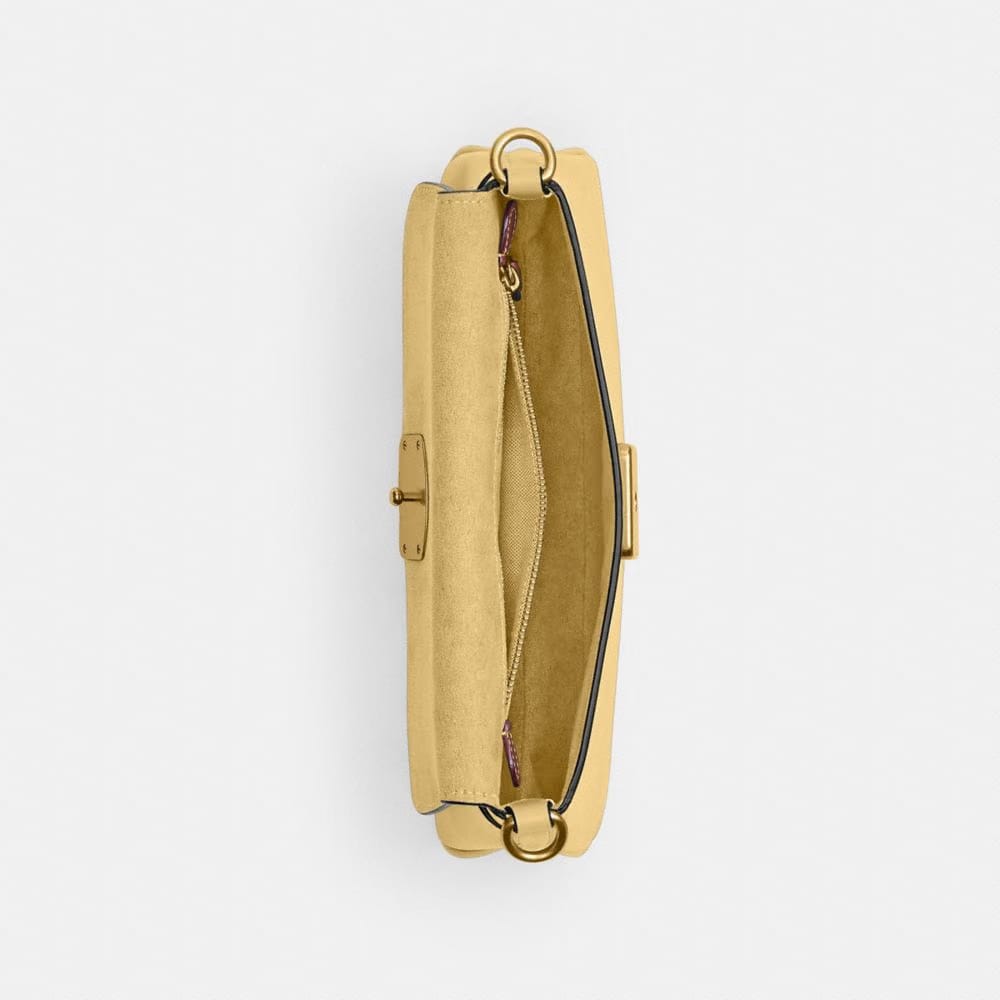 Coach Jet Shoulder Bag Brass Vanilla