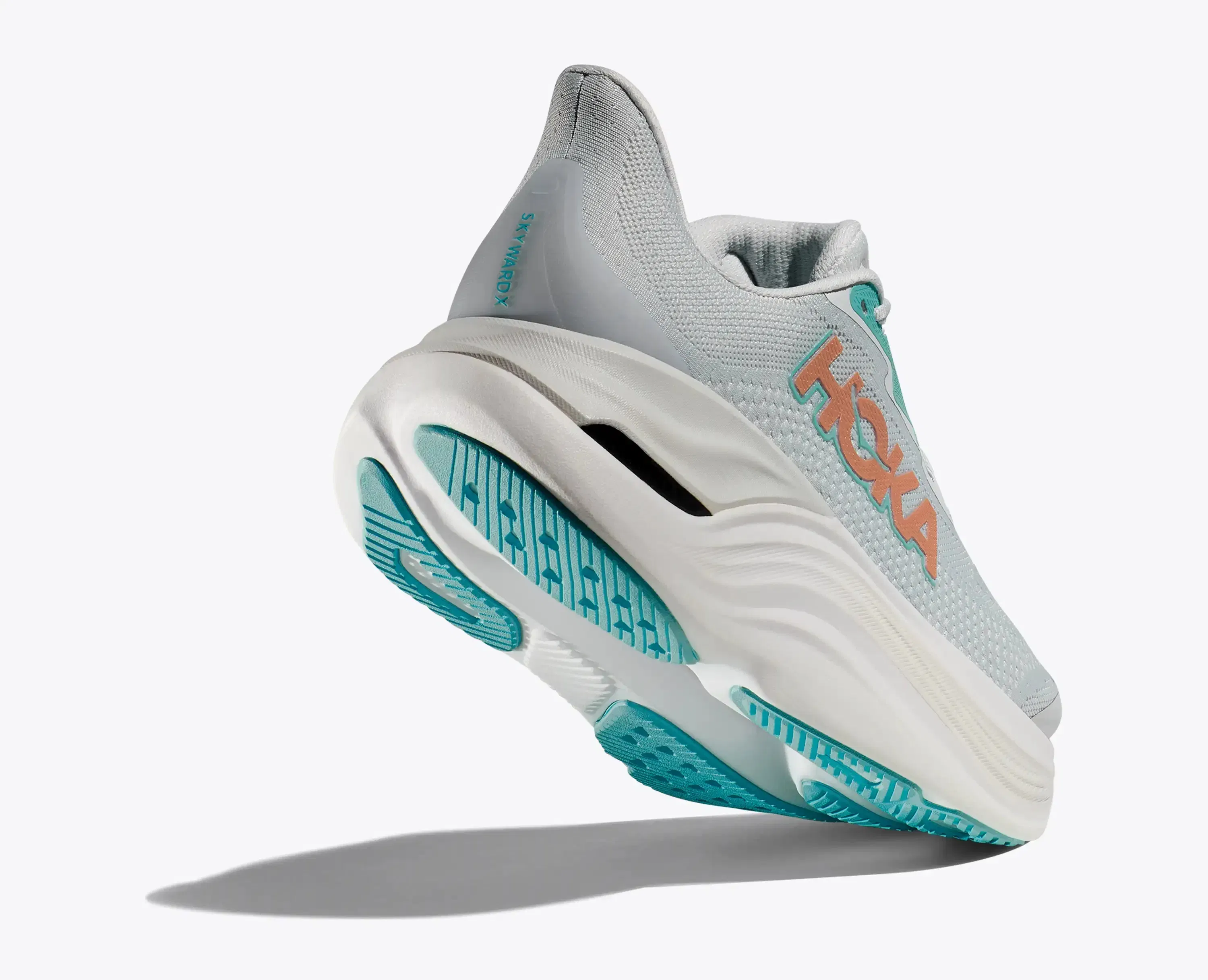 Hoka Women'S Skyward X Cosmic Grey Rose Gold