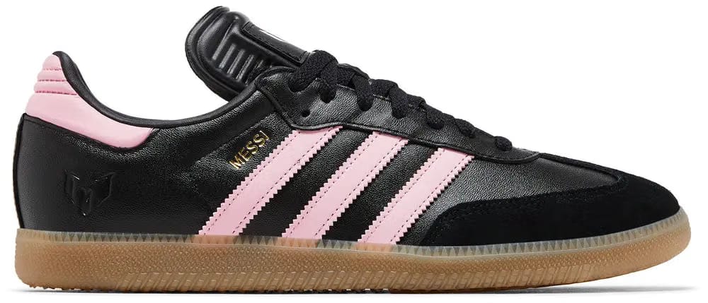 ADIDAS SAMBA MESSI BLACK GOLD METALLIC