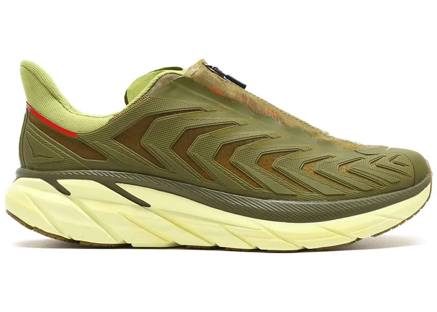 Hoka One One Project Clifton Avocado Dark Citron