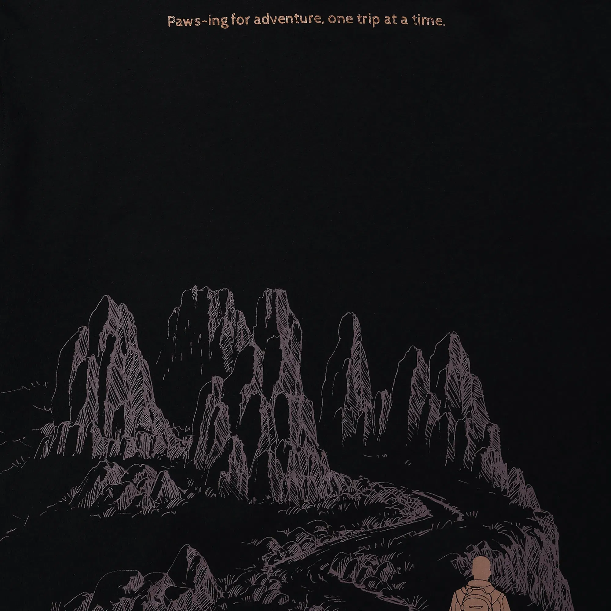 PAWSING FOR ADVENTURE T-SHIRT