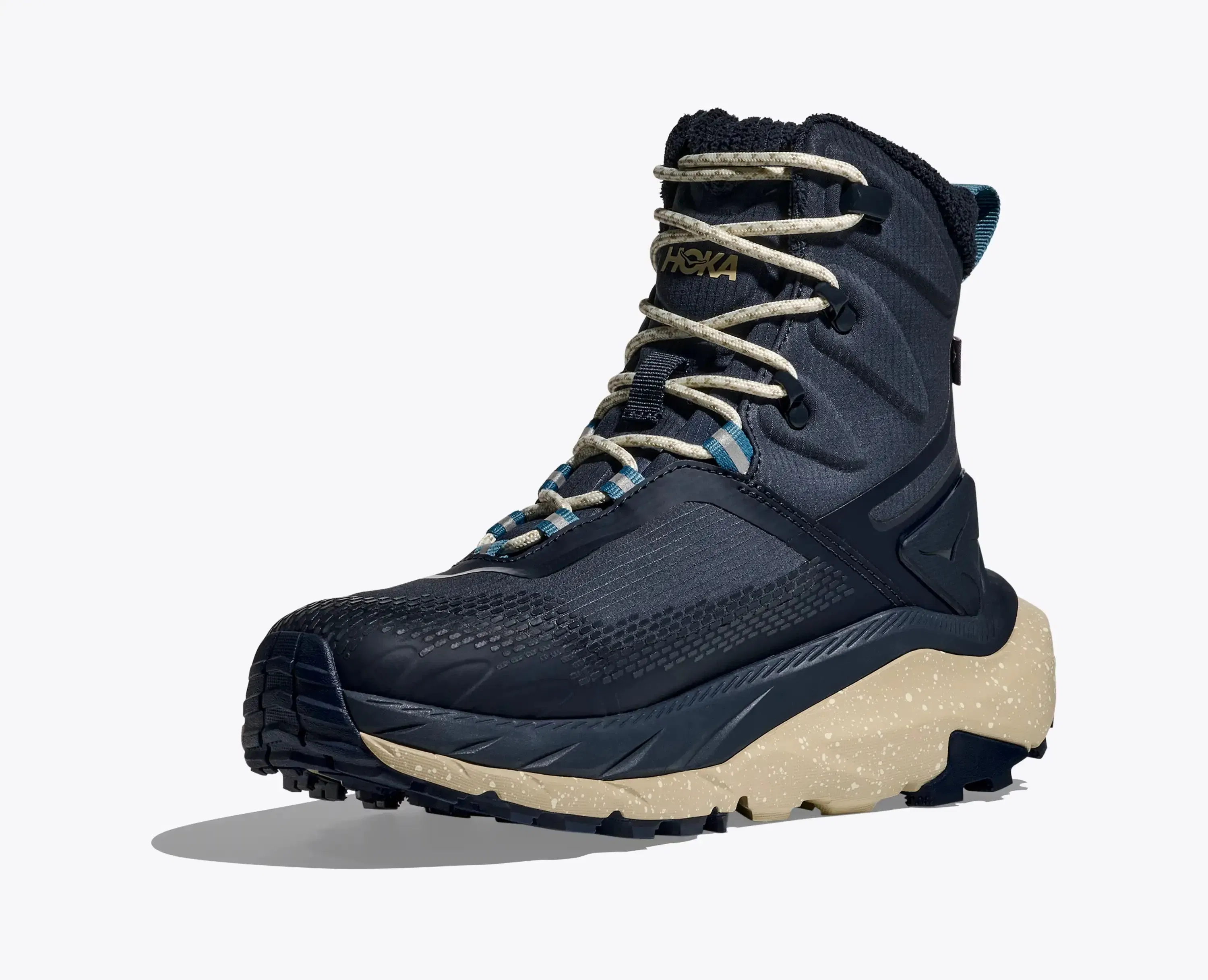 Hoka Women'S Kaha 2 Frost Gtx Varsity Navy Oyster Mushroom
