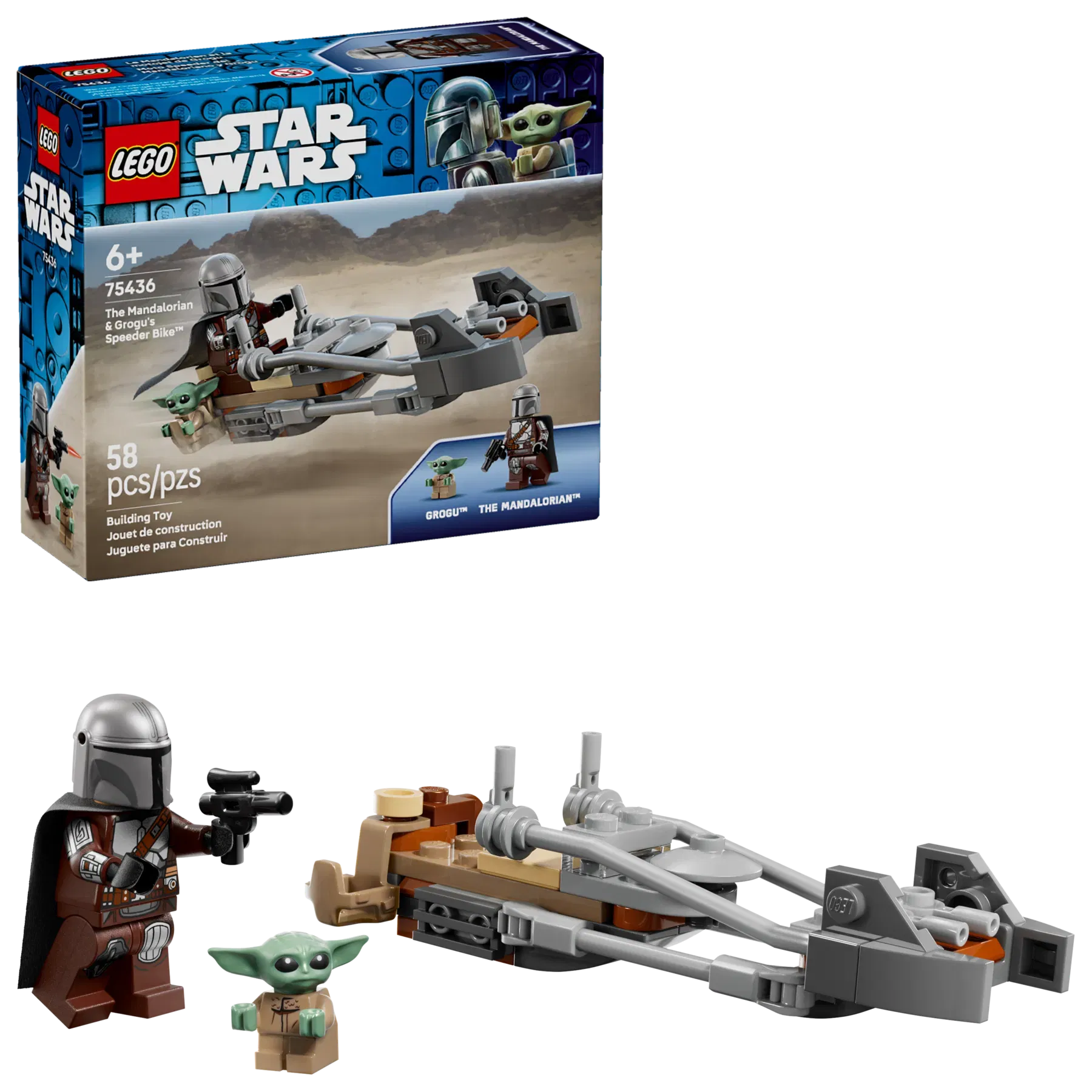 Lego The Mandalorian Grogus Speeder Bike