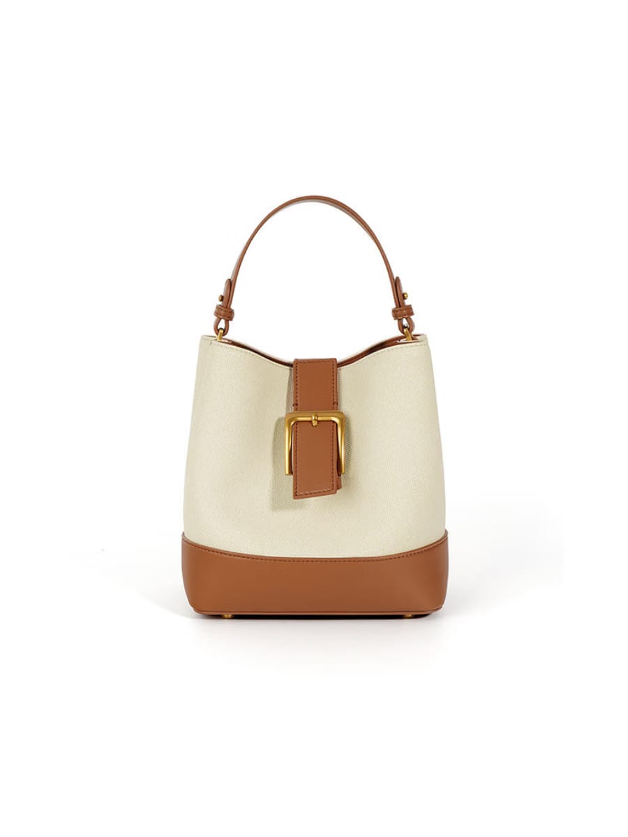 Sylvia - Ladies Leather Bucket Bag | Tan