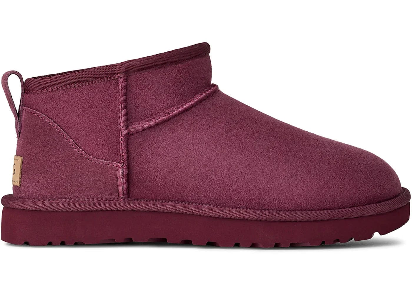 Ugg Classic Ultra Mini Boot Burnt Magenta Womens