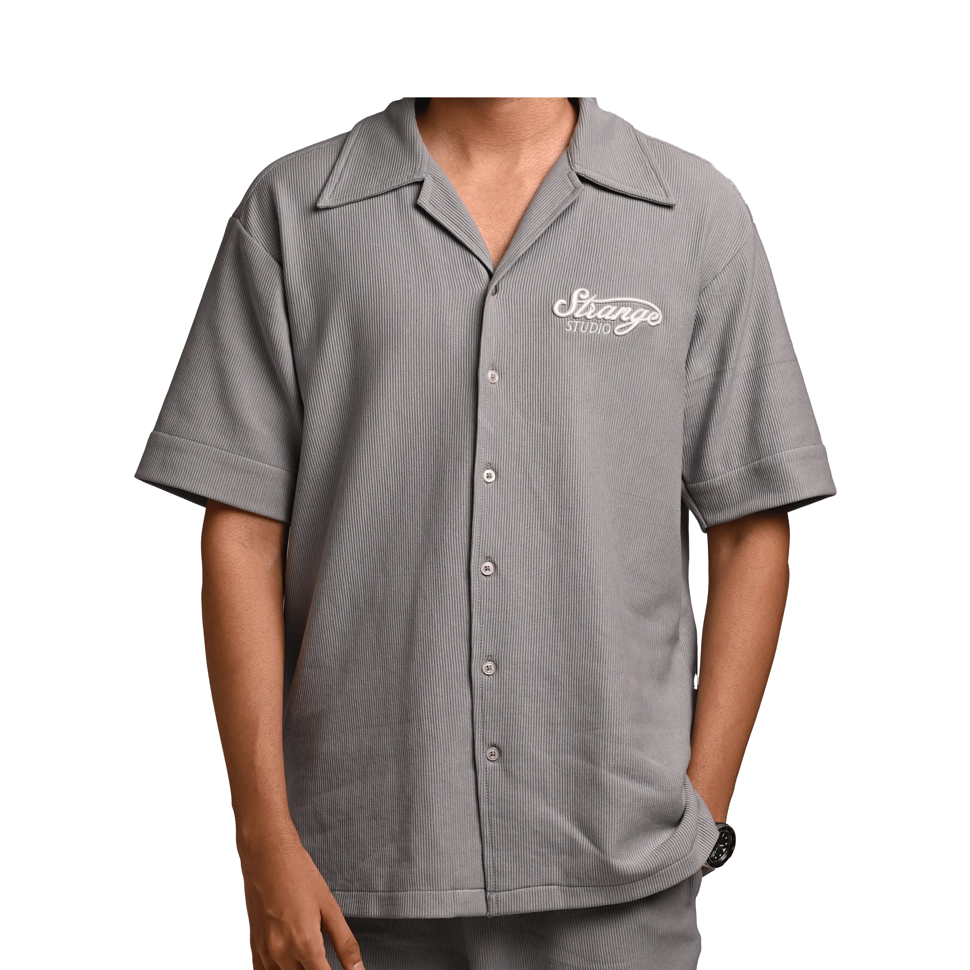 GREY RESORT SHIRT