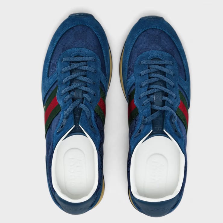 GUCCI Men's Runners 'Indigo'