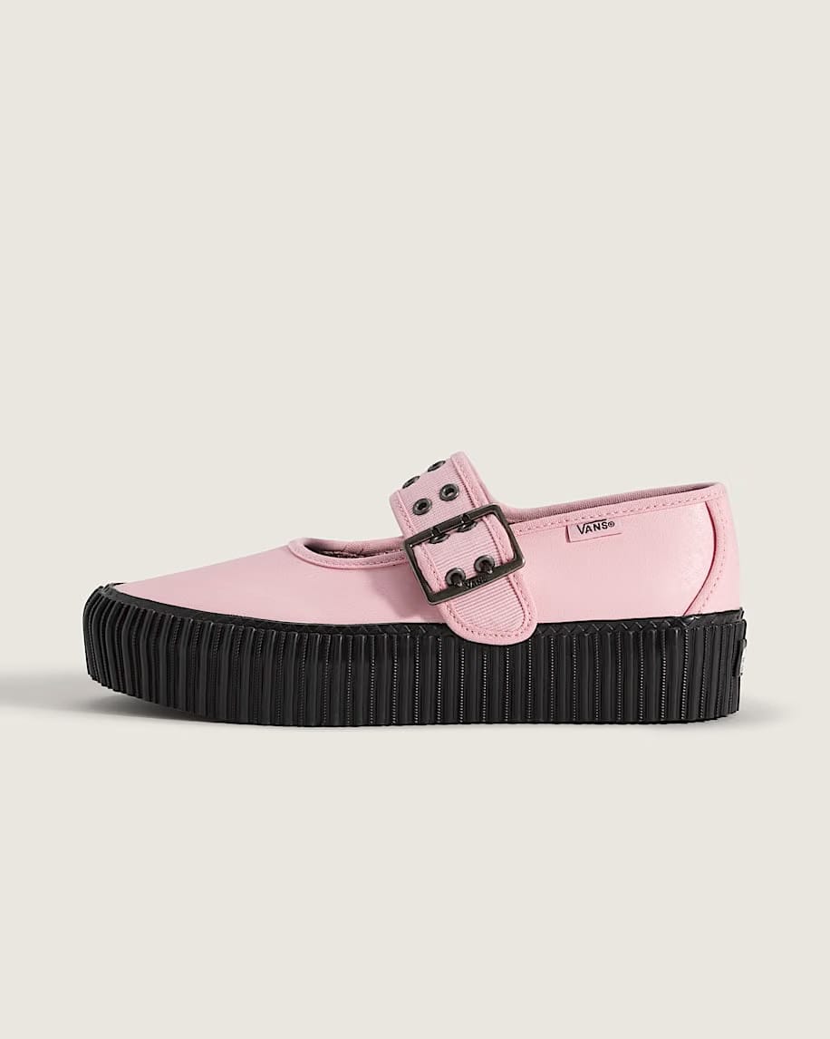 Mary Jane Creeper Shoe Coral Blush Pink