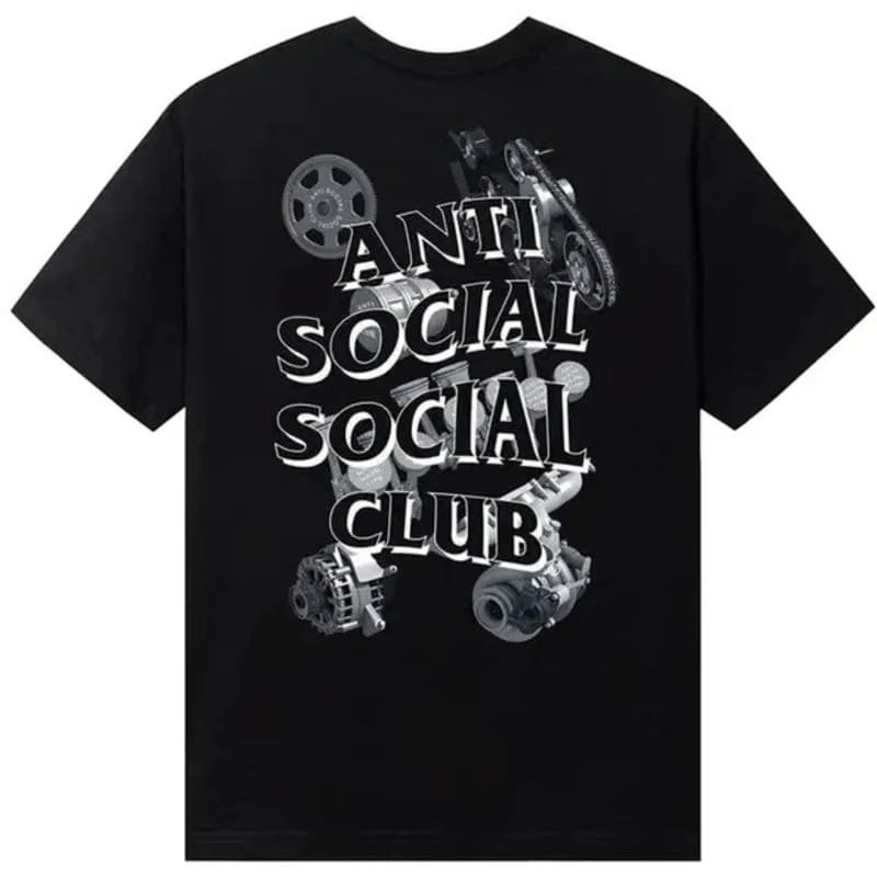 Anti Social Social Club Chop Suey T-Shirt Black