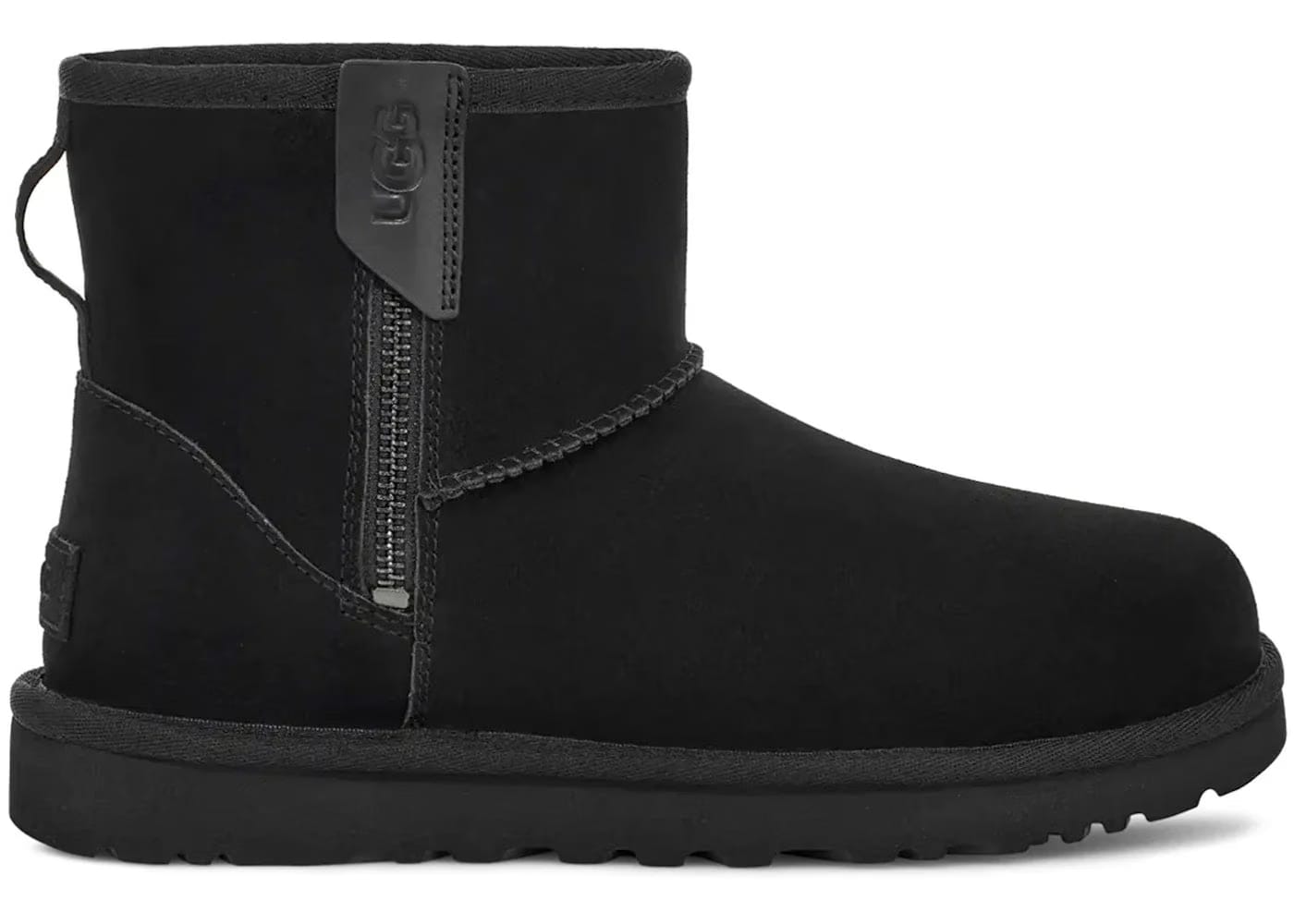 Ugg Classic Mini Bailey Zip Boot Black Womens