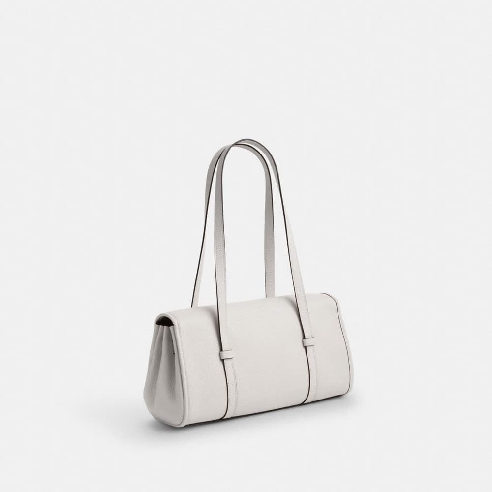 Coach Bridget Flap Shoulder Bag Silver Chalk