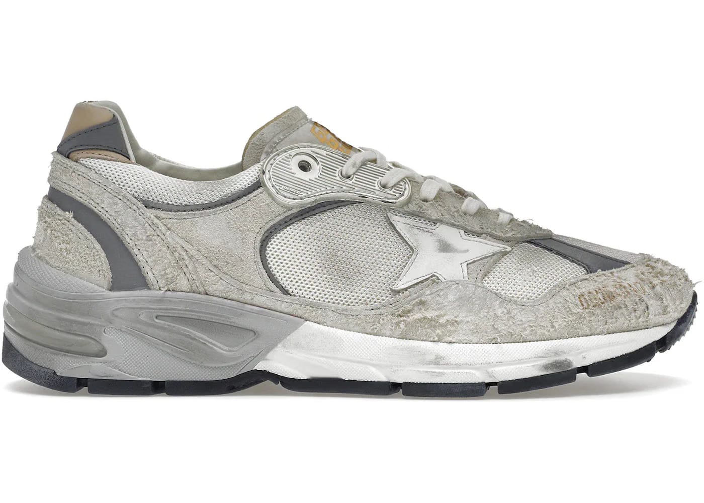 Golden Goose Dad-Star Off White Light Grey Womens