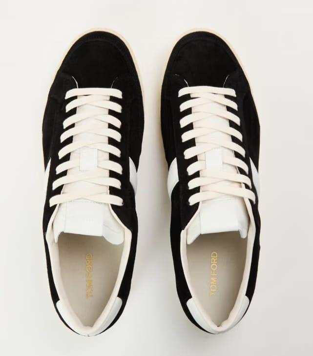 TOM FORD TF Low Top Sn62 'Black/Cream'