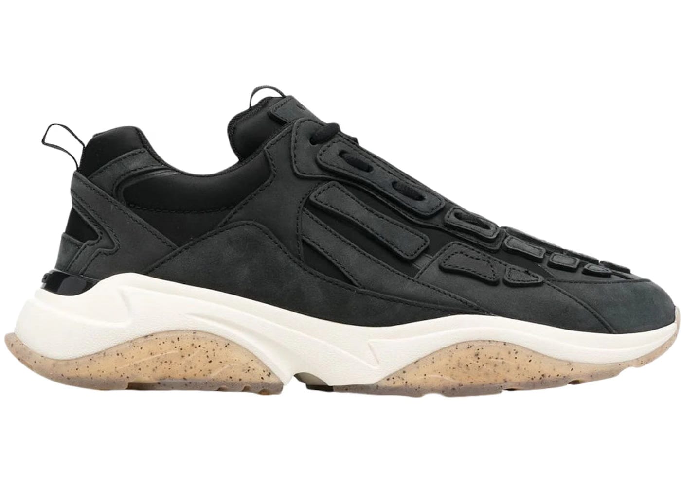 Amiri Bone Runner Black White Clear Sole