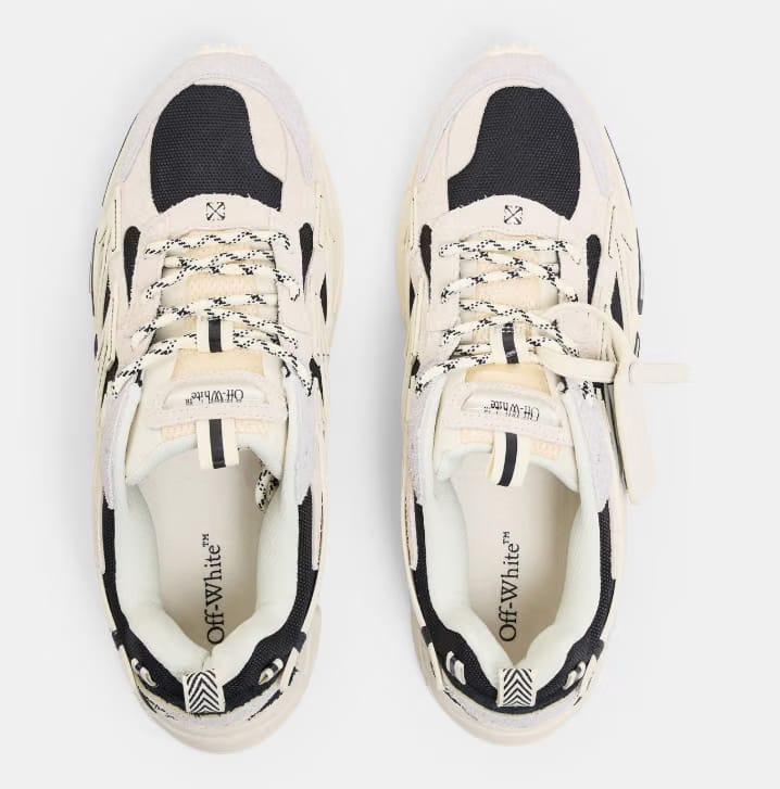 OFF WHITE Off BRB Suede Sn54 'White/Black'
