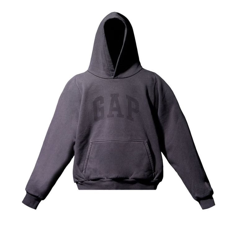 Yeezy Gap Engineered by Balenciaga Dove Shrunken Hoodie Black