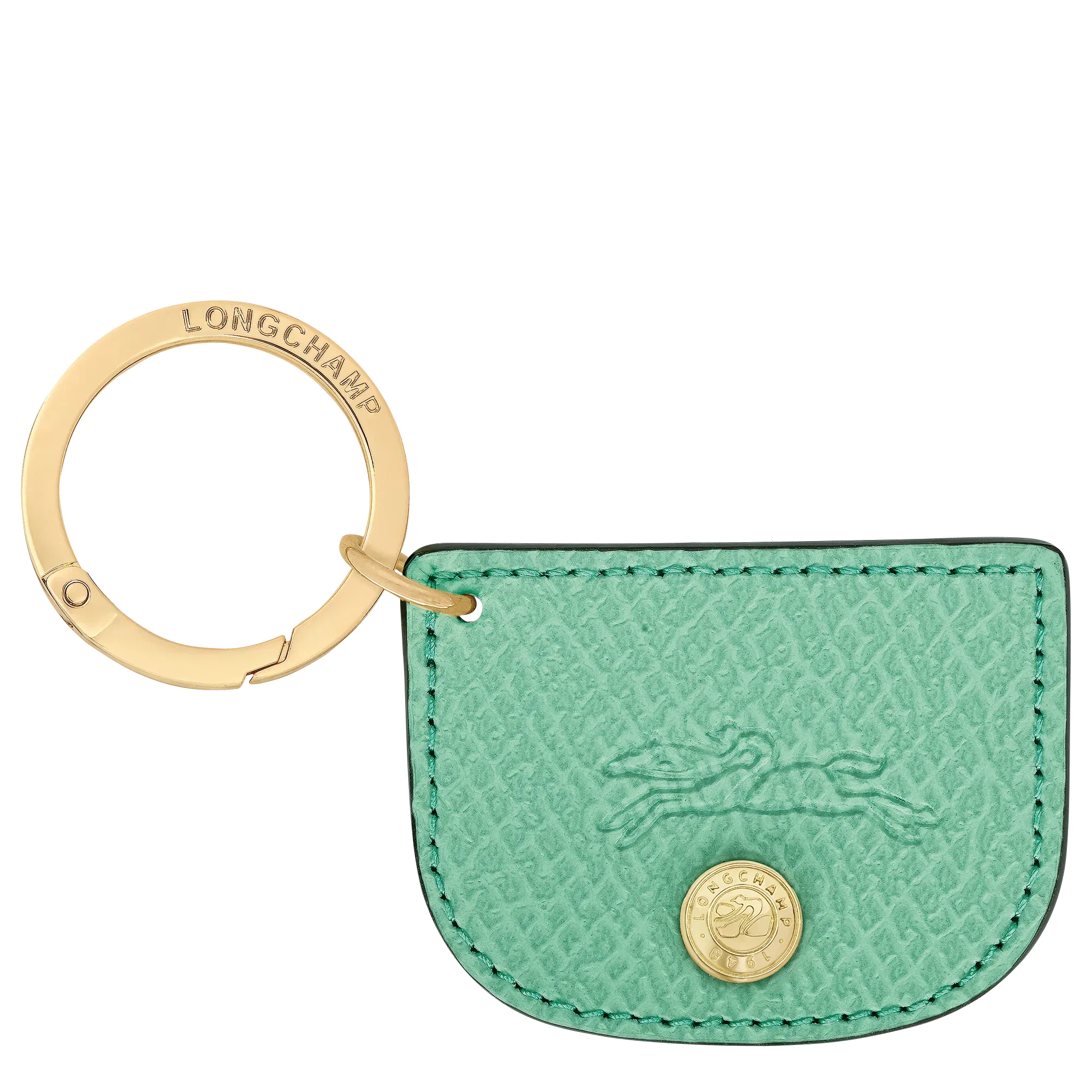 Longchamp Épure Key ring Mint