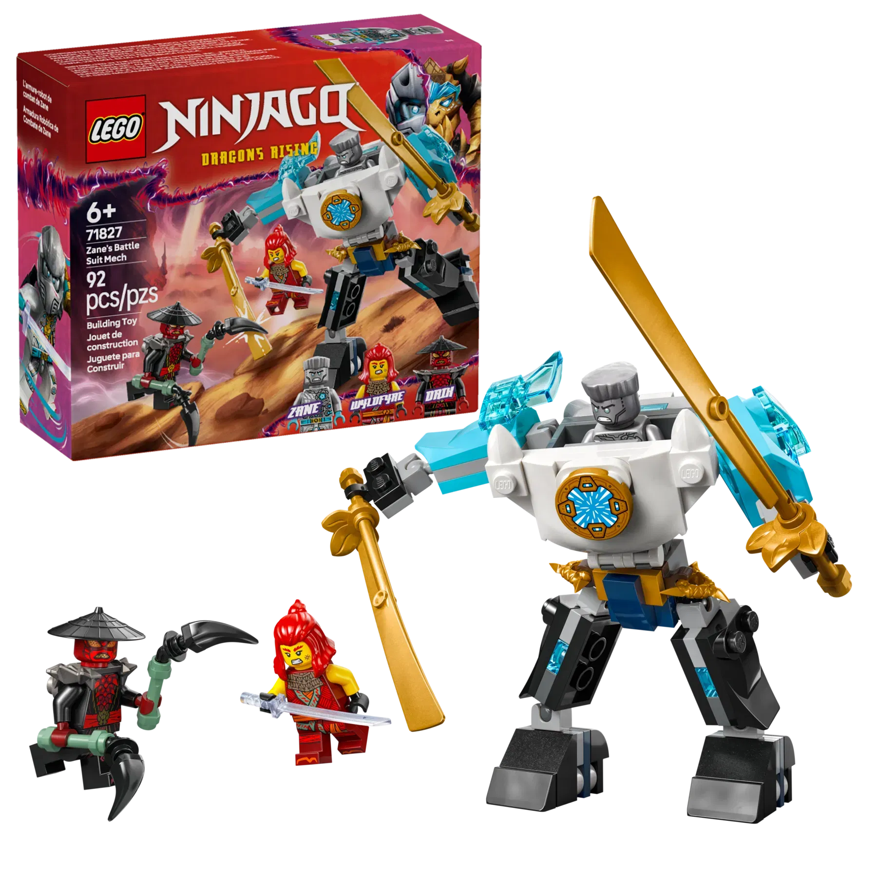 Lego Zanes Battle Suit Mech
