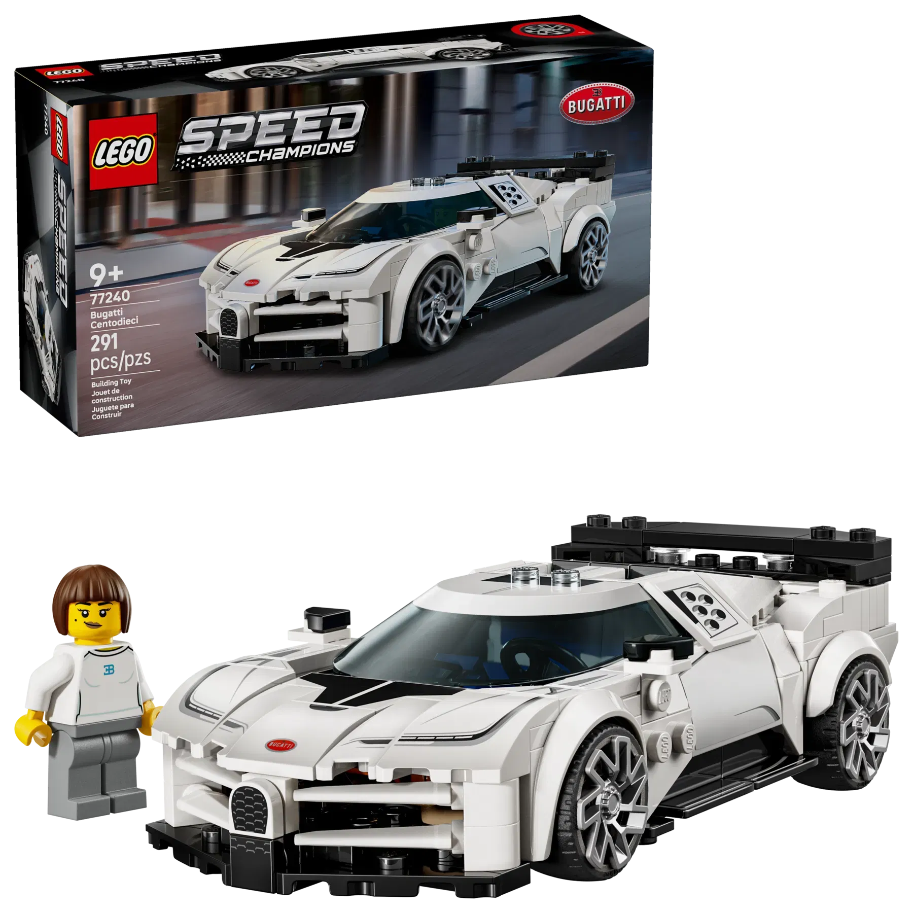 Lego Bugatti Centodieci Hyper Sports Car