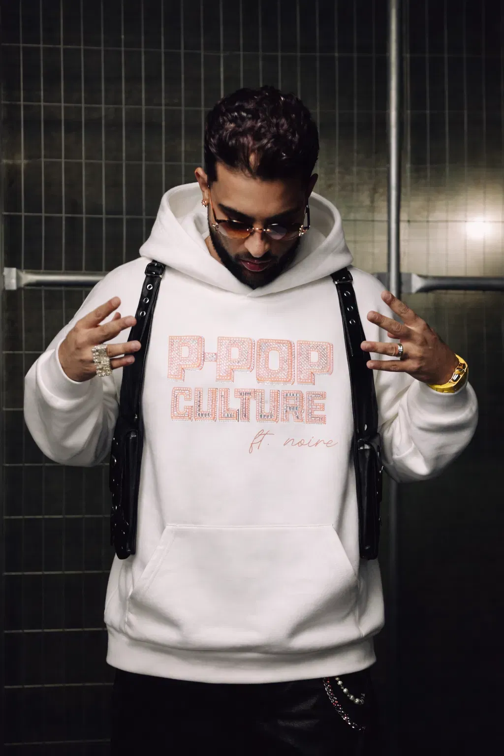 STONED P-POP CULTURE HEAVYWEIGHT HOODIE