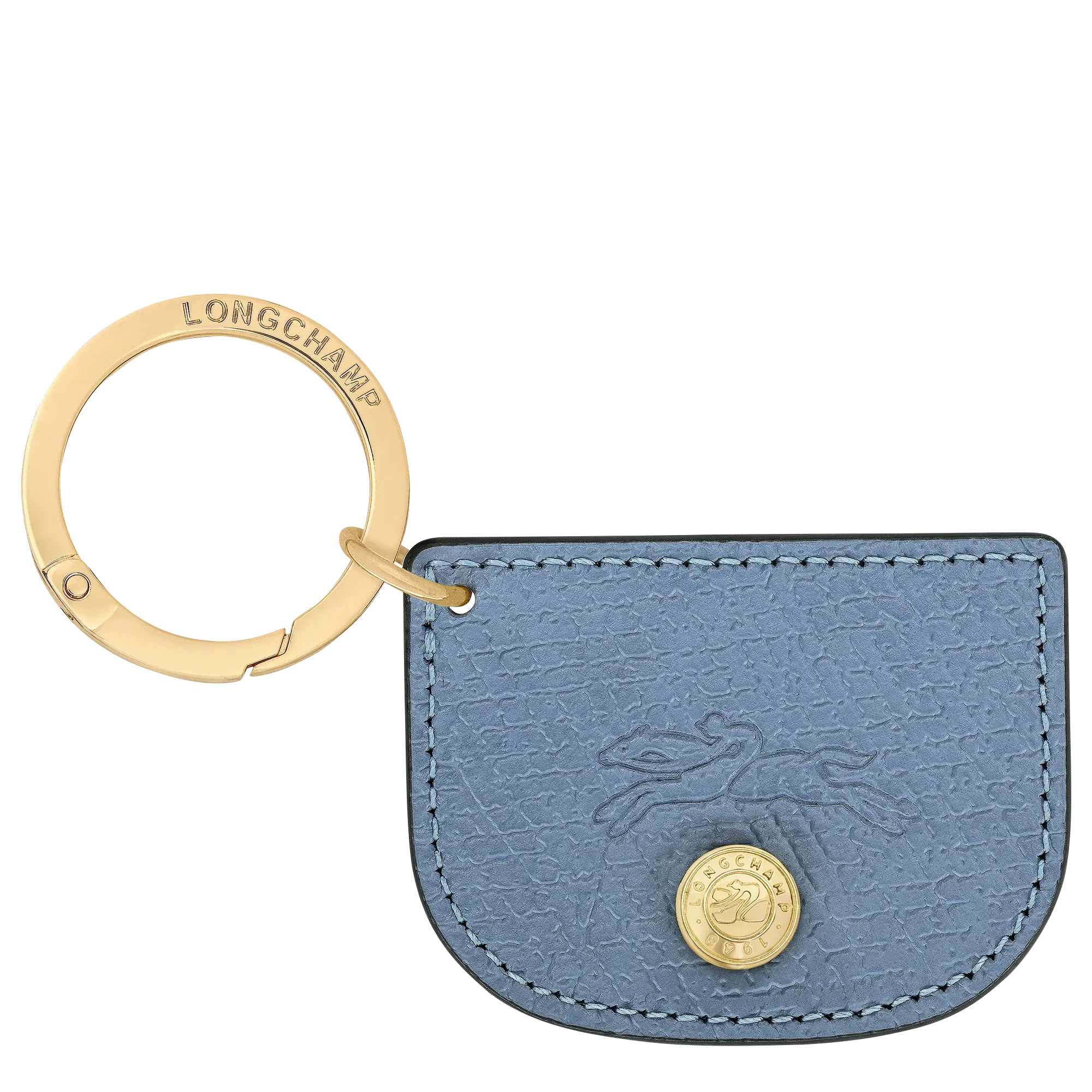 Longchamp Épure Key ring Slate