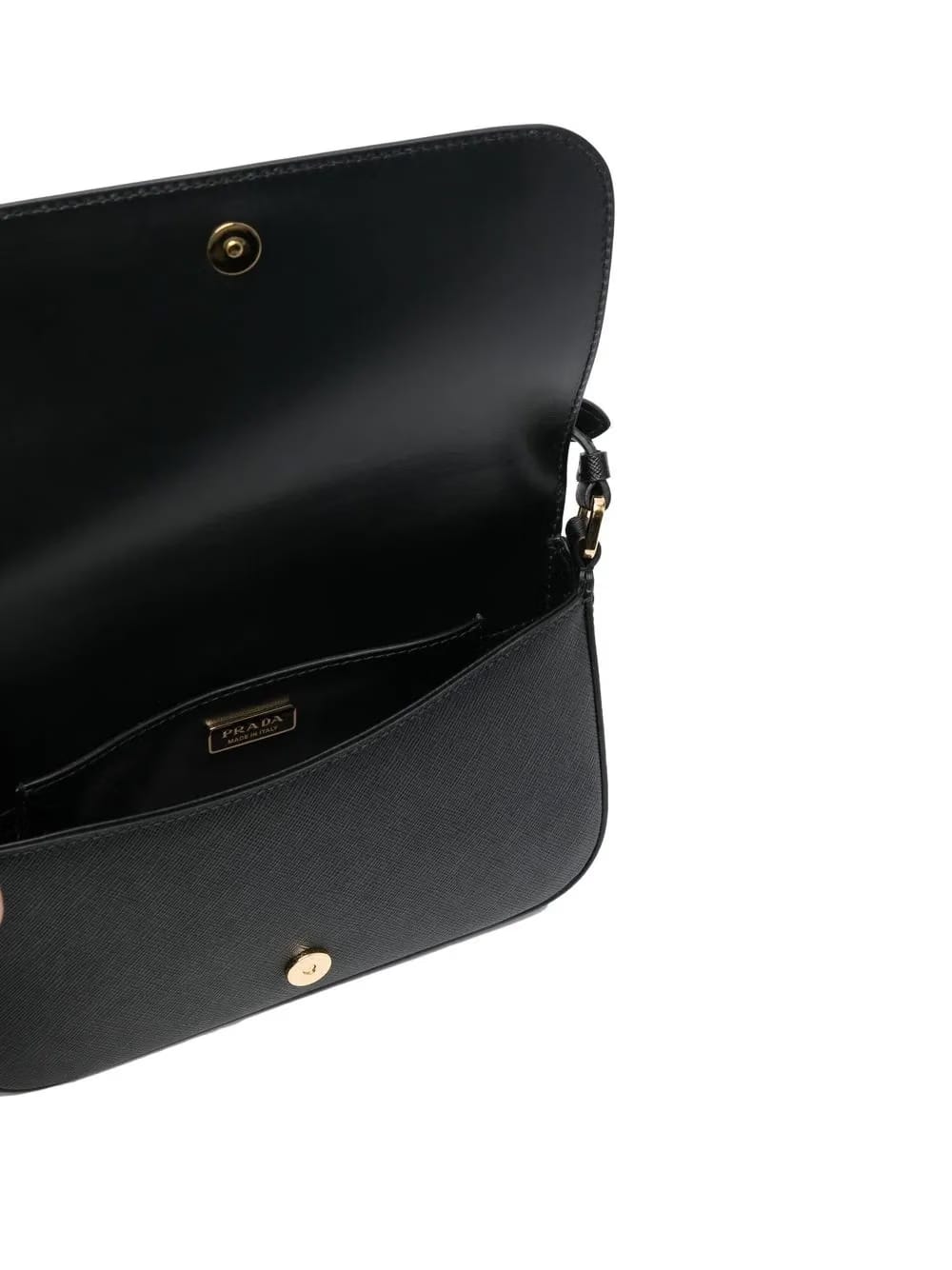 Saffiano leather shoulder bag