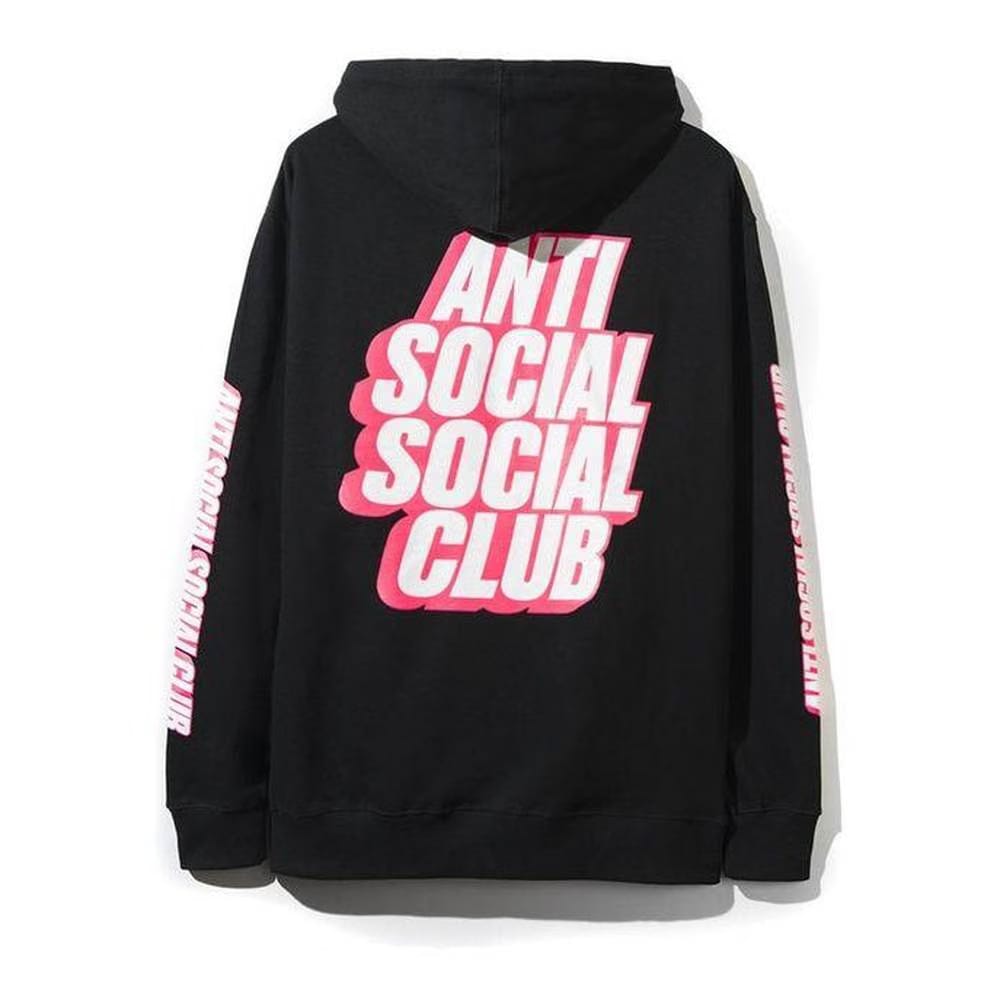 Anti Social Social Club Blocked Hoodie "BLACK"