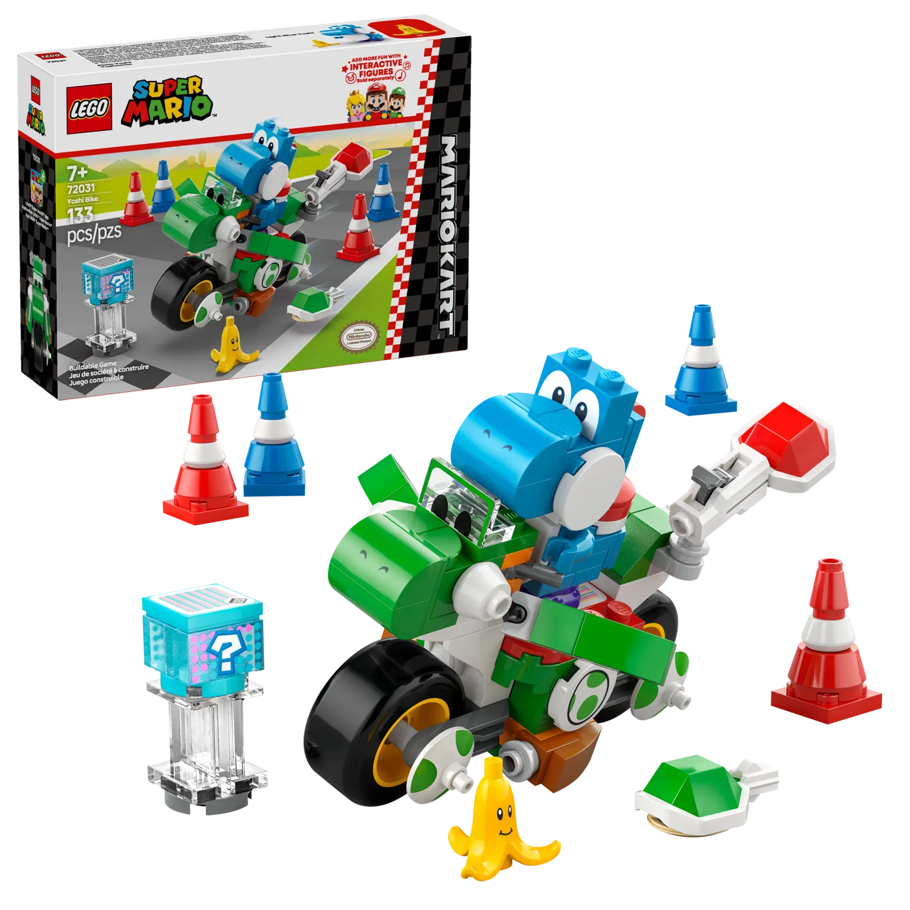 Lego Mario Kart Yoshi Bike