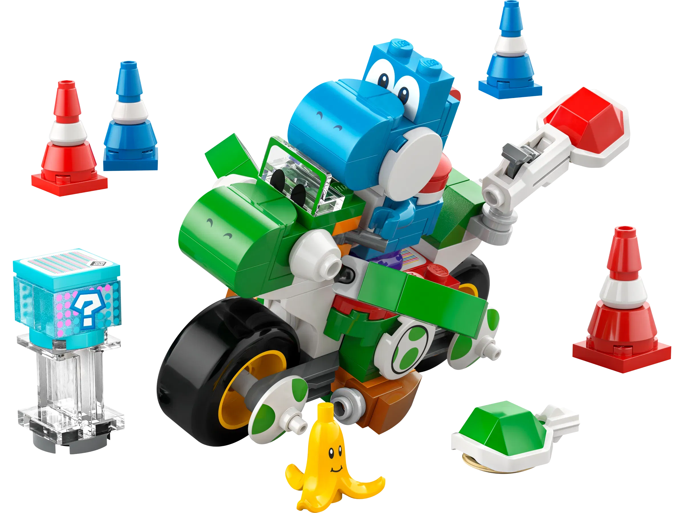 Lego Mario Kart Yoshi Bike