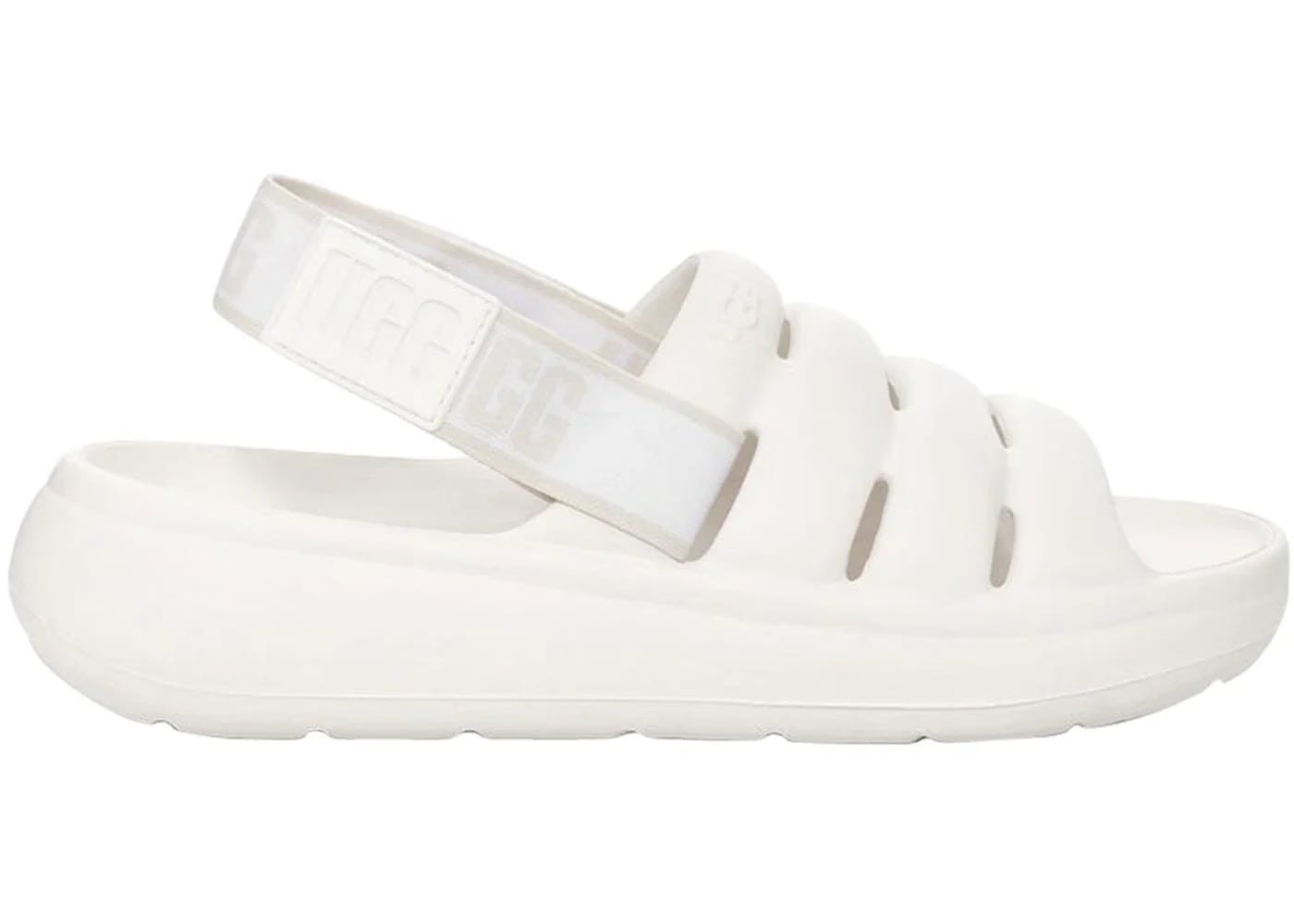 Ugg Sport Yeah Slide Bright White Womens
