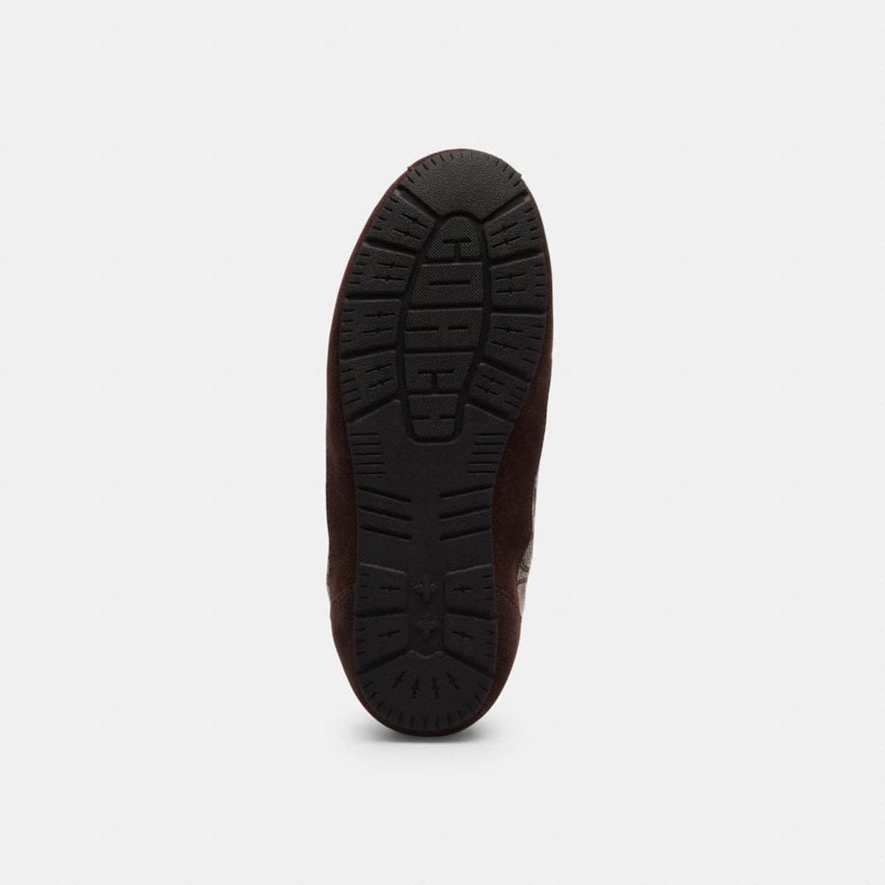 Women's Coach Soft Sneaker In Signature Jacquard Maple Oak