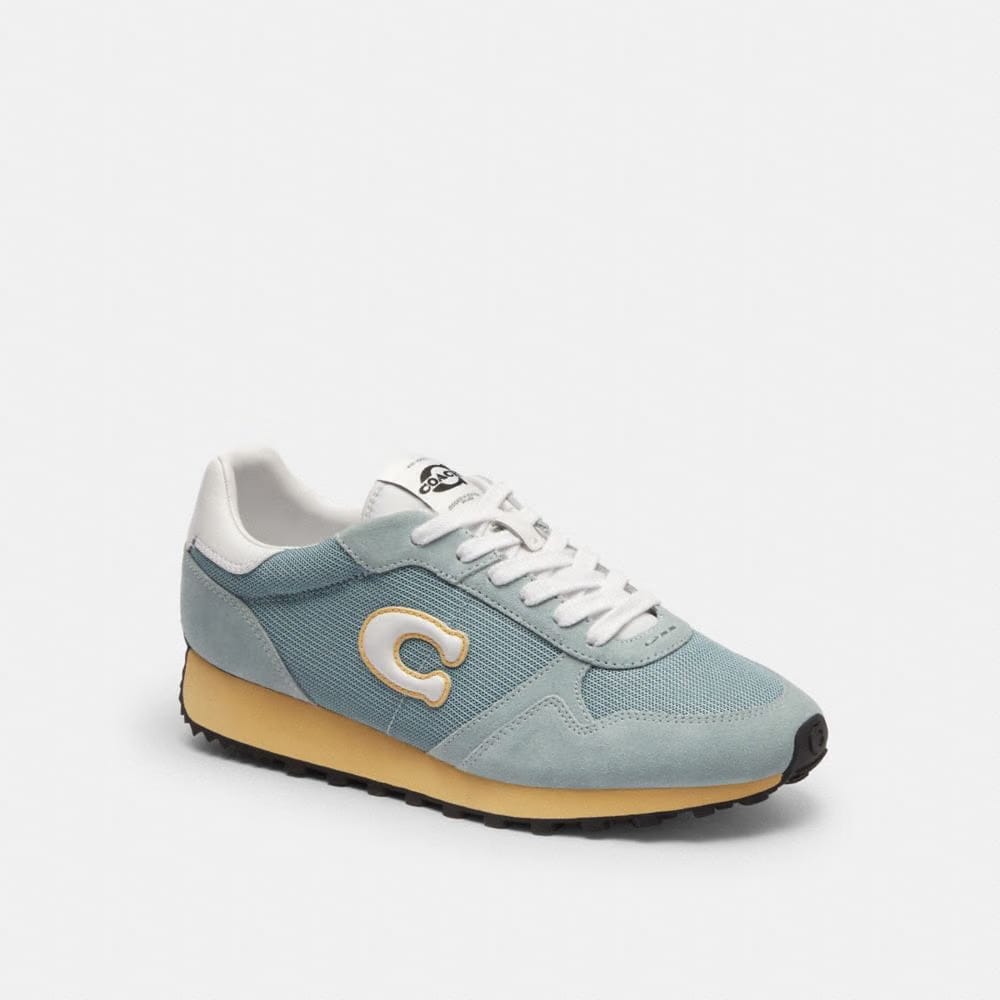 Women's Coach Retro Runner Sea Mist Optic White