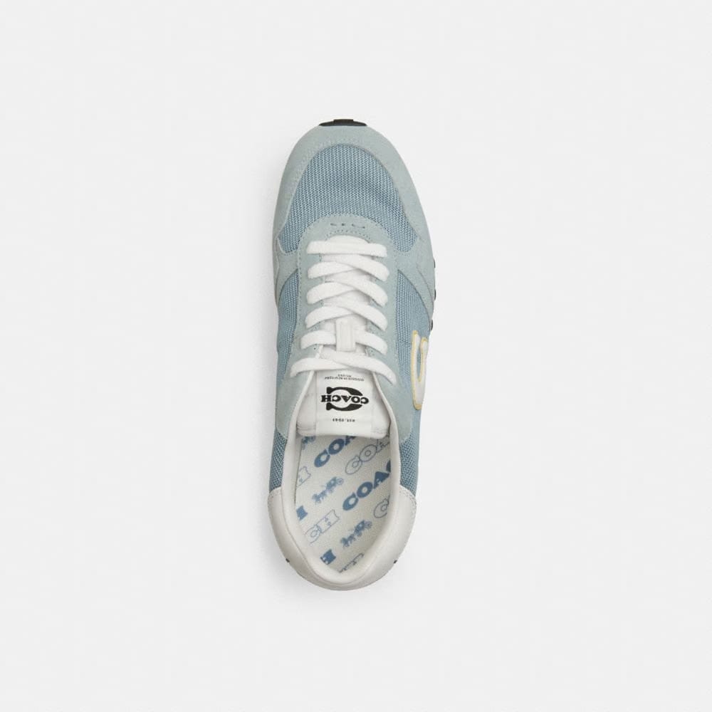 Women's Coach Retro Runner Sea Mist Optic White