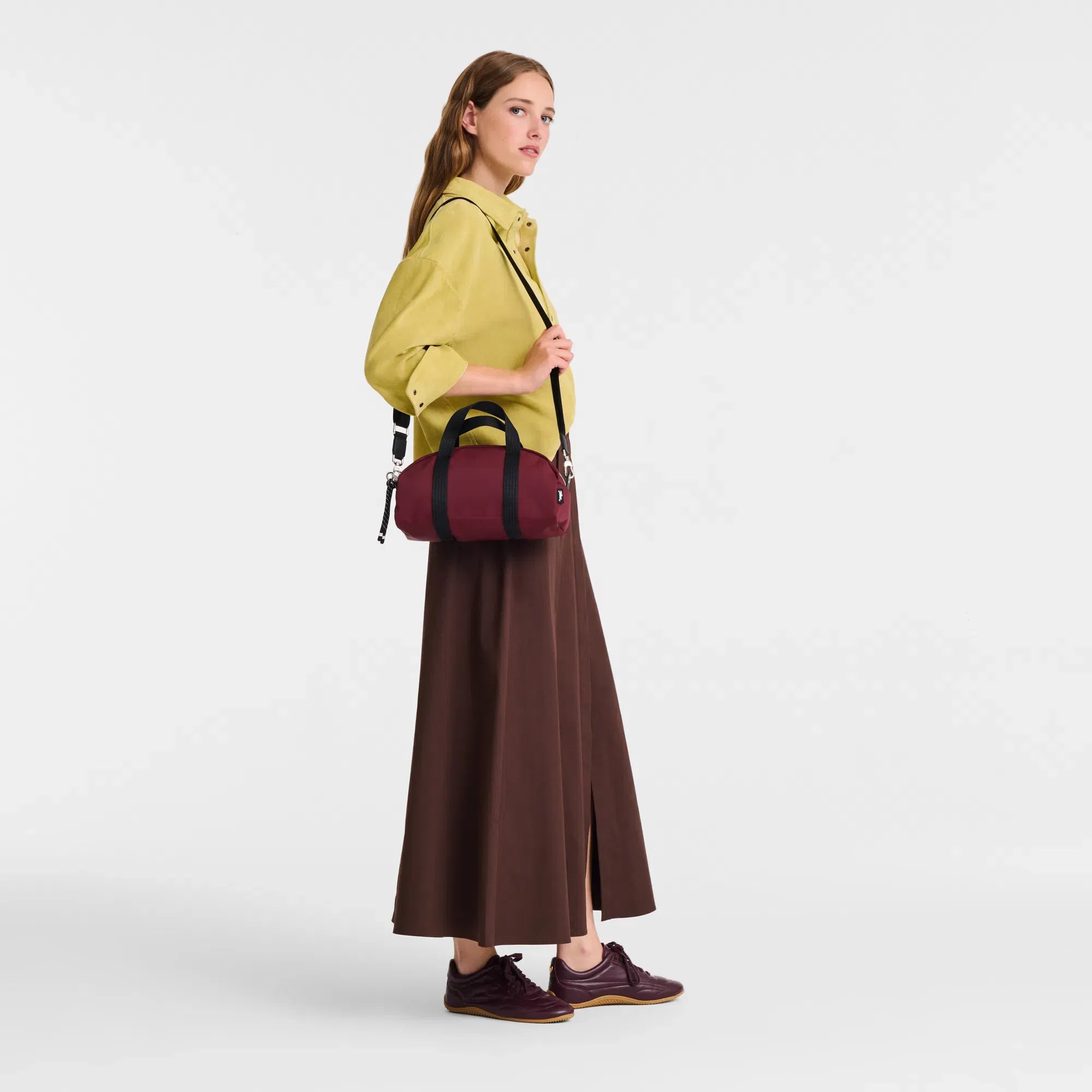 Longchamp Le Pliage Energy Handbag Burgundy