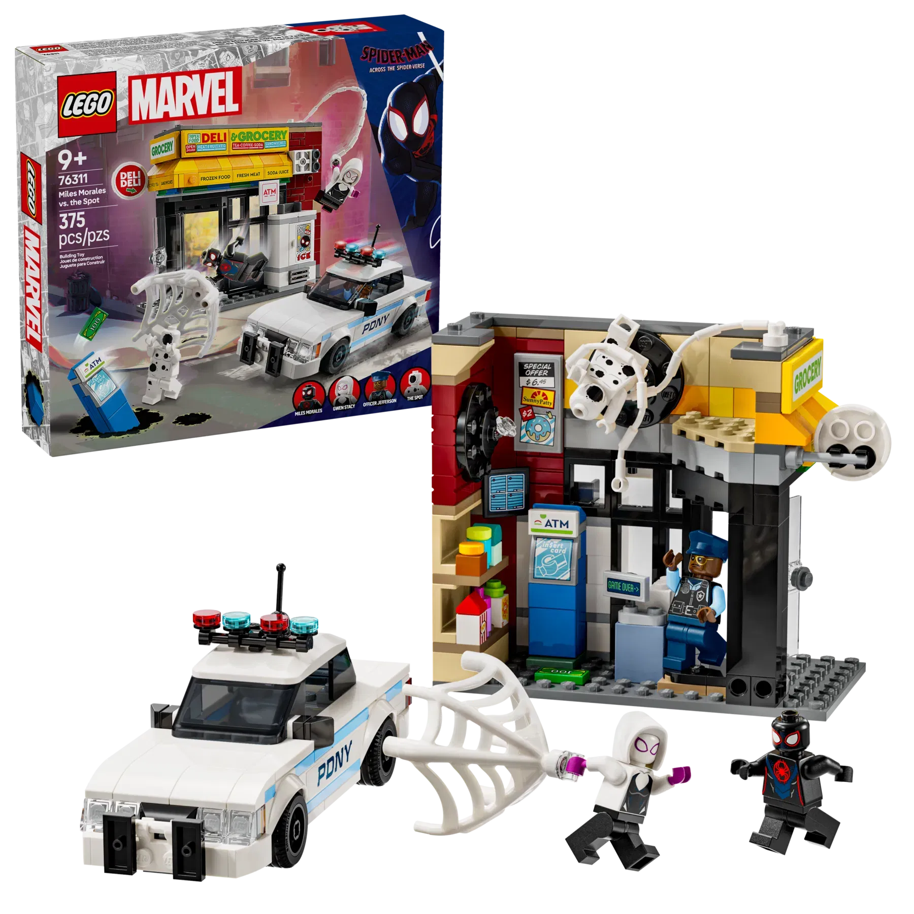 Lego SpiderVerse Miles Morales vs The Spot