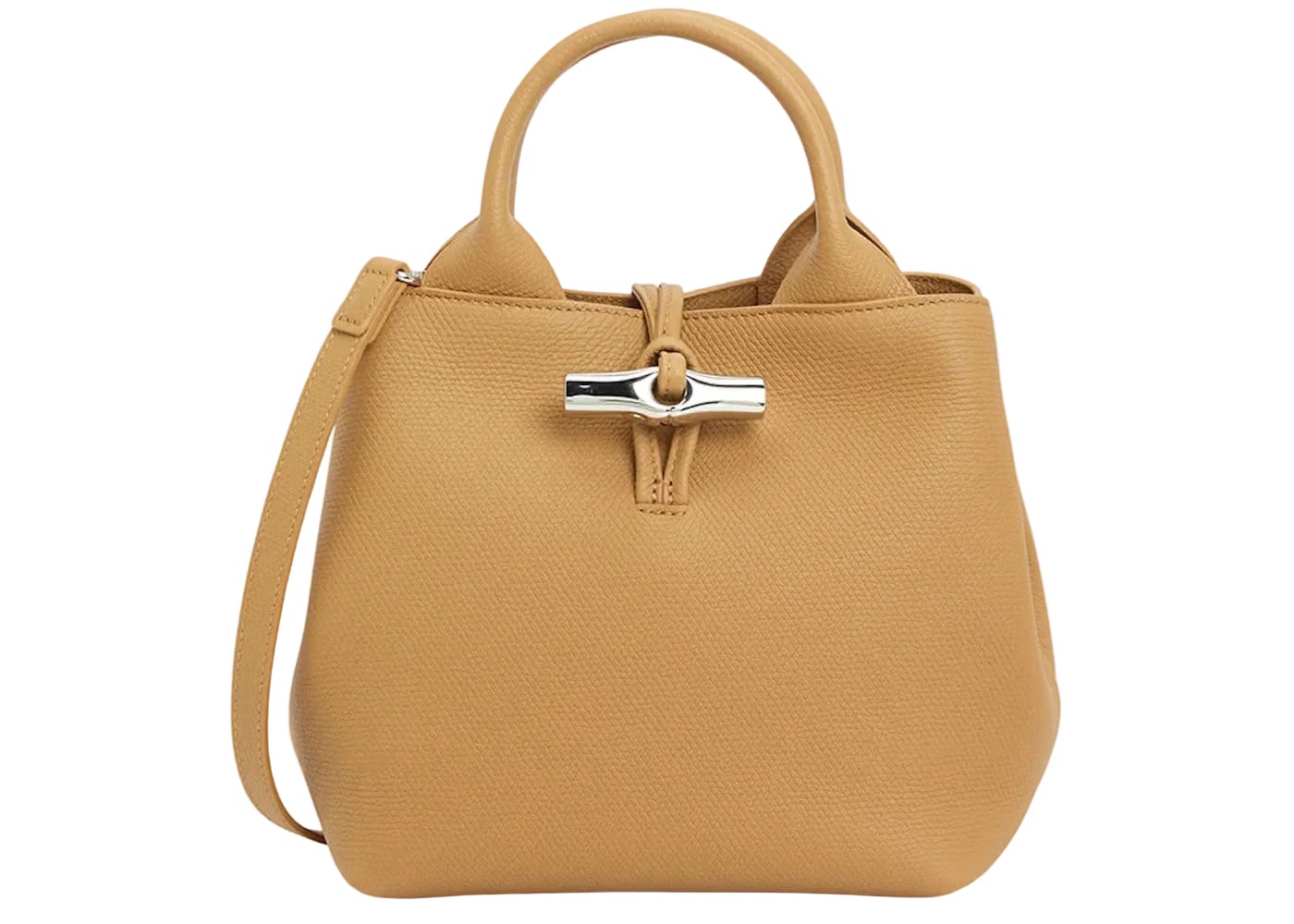 Longchamp Le Roseau S Tote Camel