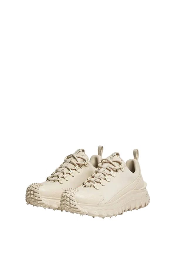 Moncler Trailgrip APEX2GTX Nubuck & Leather Sneakers White