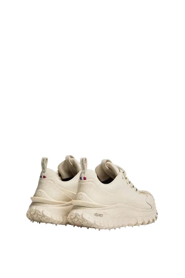 Moncler Trailgrip APEX2GTX Nubuck & Leather Sneakers White