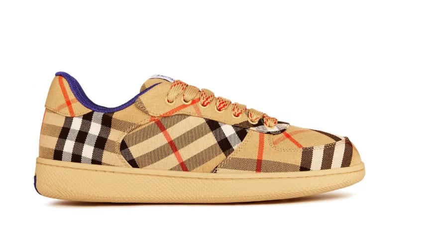BURBERRY Check Terrace Sneakers 'Sand IP Check'