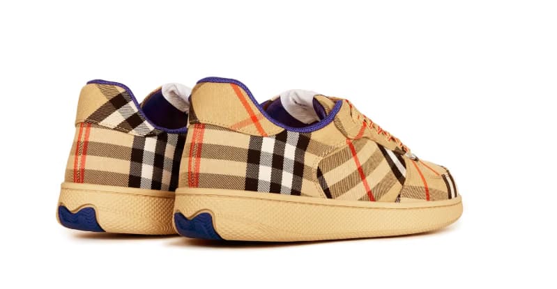 BURBERRY Check Terrace Sneakers 'Sand IP Check'
