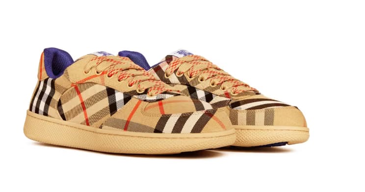 BURBERRY Check Terrace Sneakers 'Sand IP Check'