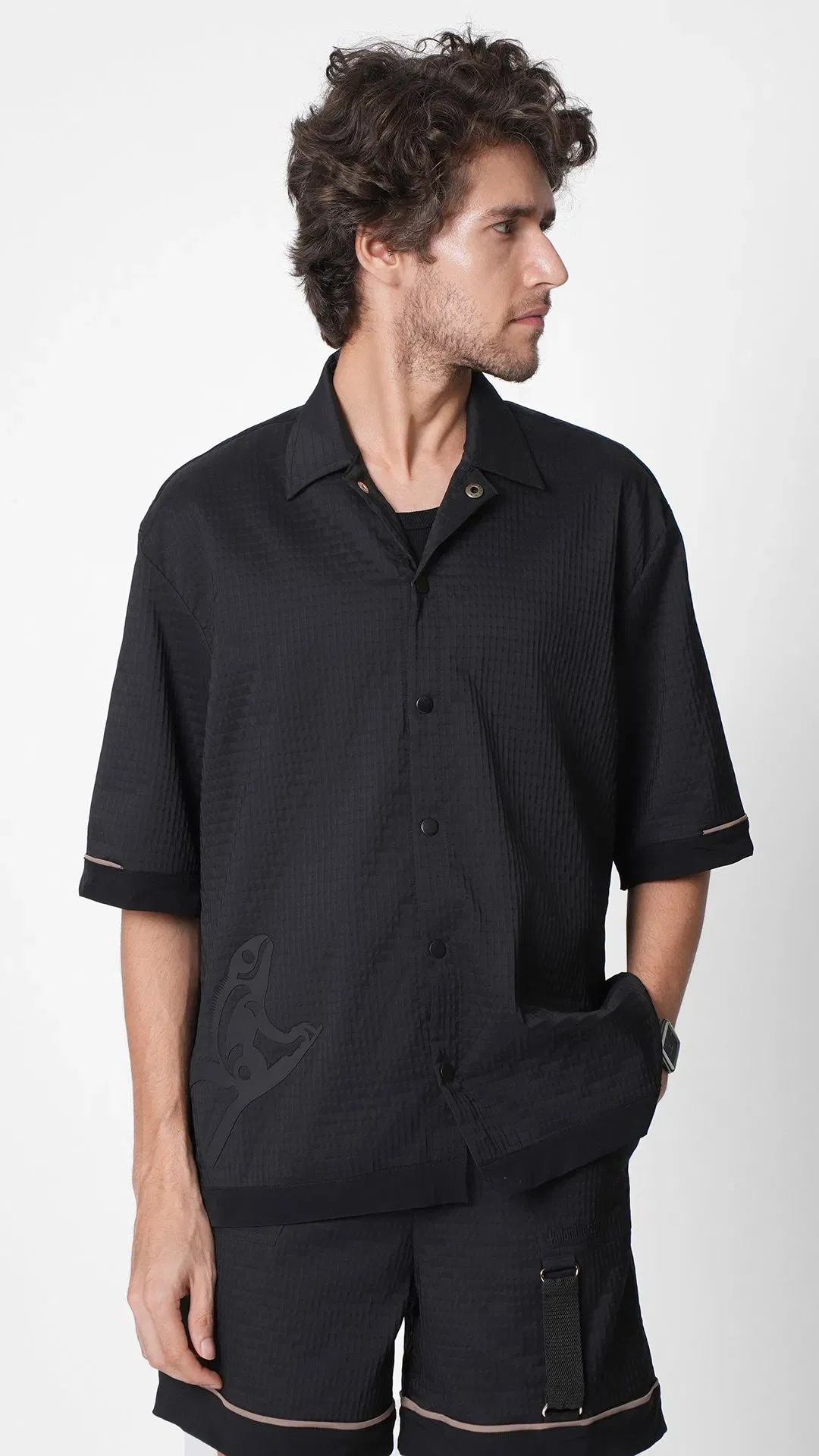 BLACK RECON SHIRT | RESPAWN