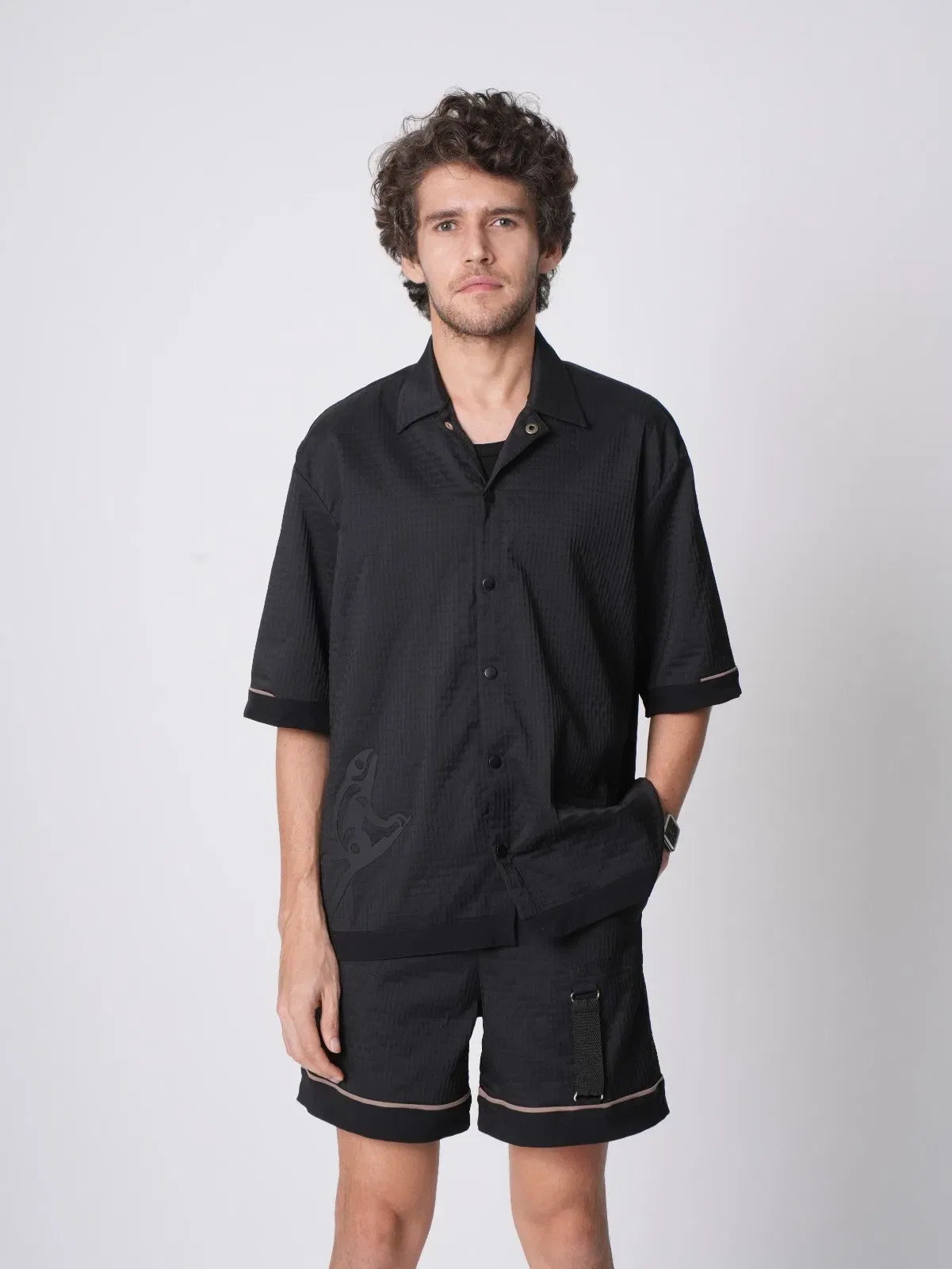 BLACK RECON SHIRT | RESPAWN